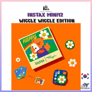 Pacote Multifuncional De Câmera Instantânea Wiggle X instax mini 12 (Fujifilm Coreia)