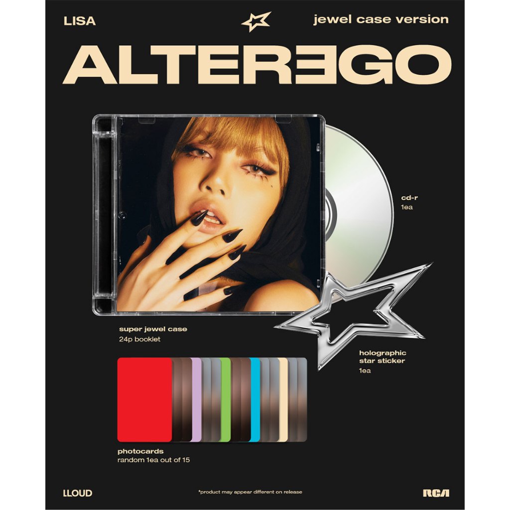 BLACKPINK] LISA ALBUM - Alter Ego (Jewel Version) | Shopee