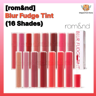 [rom & nd] Blur Fudge Tint – 16 Núcleos | Romand Matte Airy Velvet Lip Maquiagem Coreana em Oferta na Shopee
