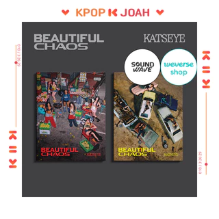 [POB] KATSEYE [BEAUTIFUL CHAOS] 2nd EP Album (27th Jun.2025)