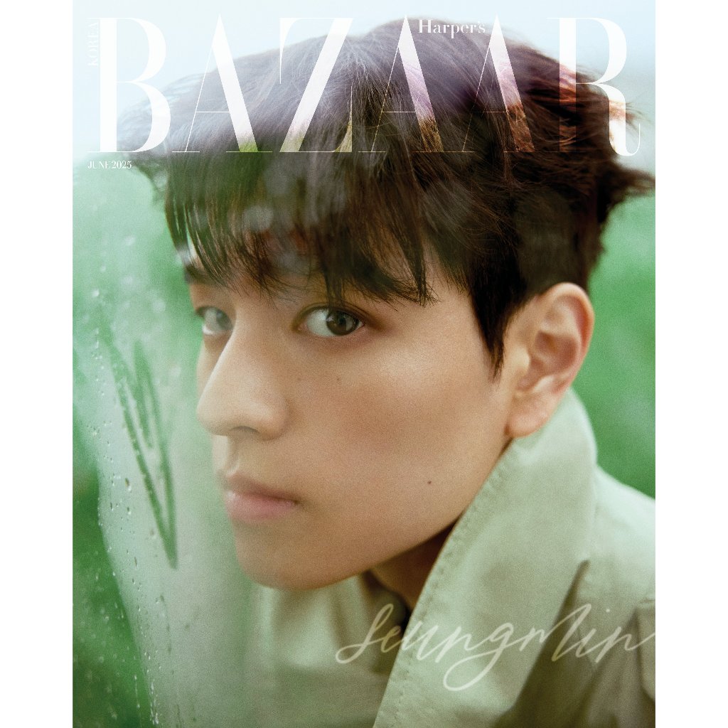 BAZAAR STRAY KIDS SEUGMIN Cover [JUN 2025] | Shopee Brasil