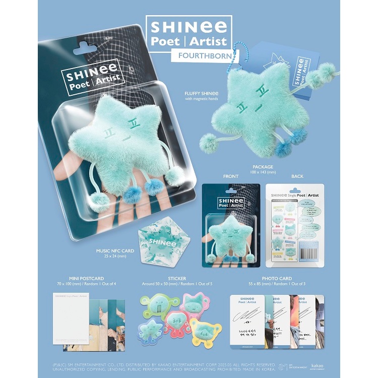 SHINee Poet | Artist FLUFFY 5人セット SHINee - (FLUFFY SHINee) ﻿Poet | Artist | Shopee Brasil
