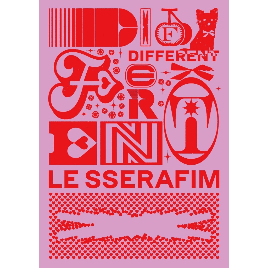 LE SSERAFIM - Japan 4th Single Album [DIFFERENT] | Shopee Brasil