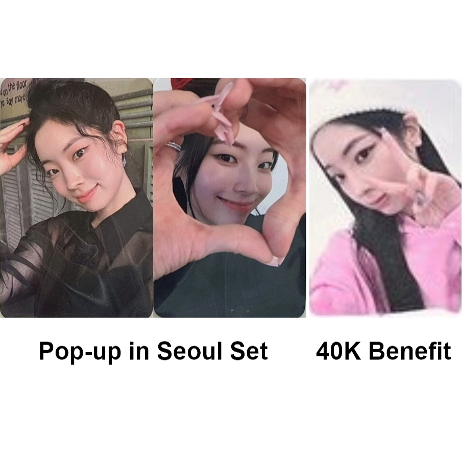TWICE 14th Mini Album Strategy Pop-up in Seoul Photocard | Shopee