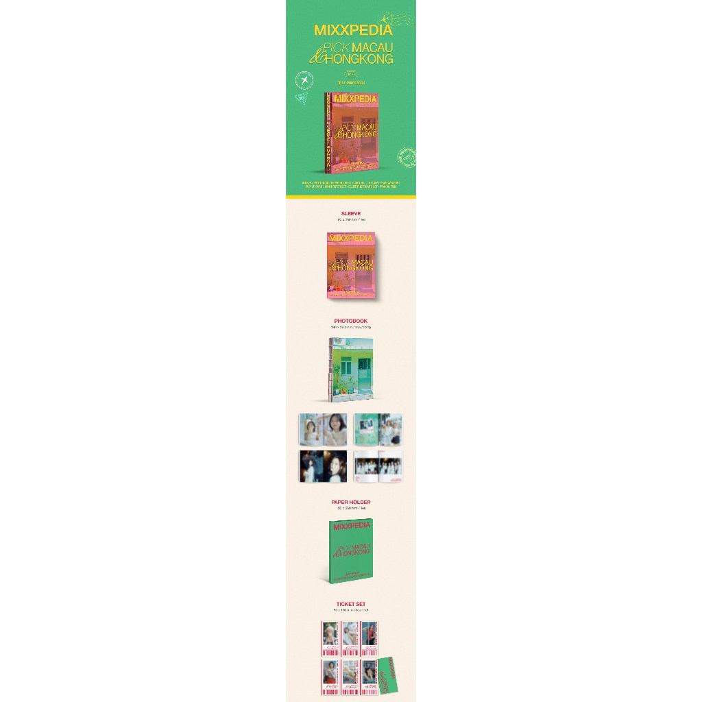 人気特価激安 NMIXX - NMIXX MIXXPIDIA: PICK MACAU & HONGKONG PHOTOBOOK K-POP・アジア