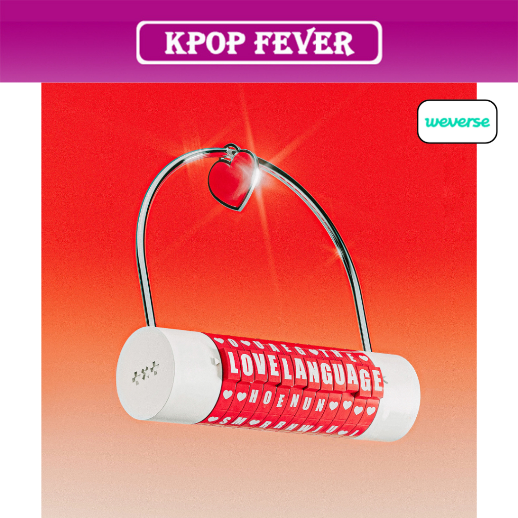 TOMORROW X TOGETHER (TXT) [Love Language] Love Lock Ver | Shopee