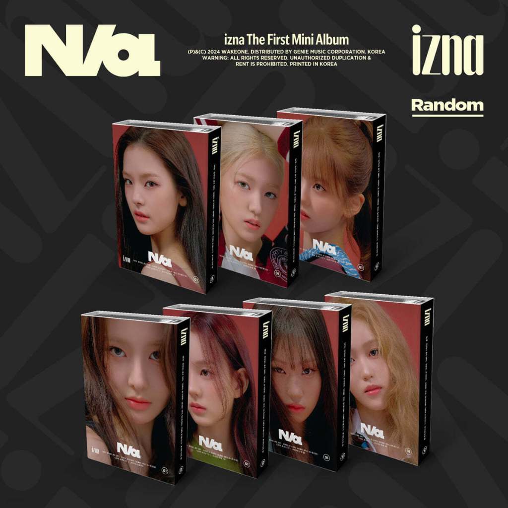 IZNA - N/A FIRST MINI ALBUM (IZNA VER.) | Shopee Brasil