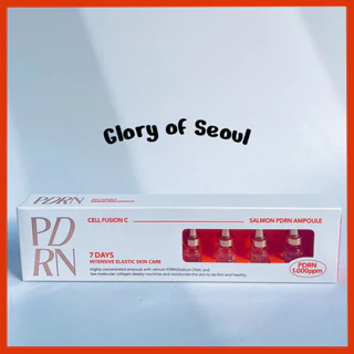 [Cell Fusion C] Ampola PDRN Salmão 2mL * 7ea | Solução Hidratante De Elasticidade