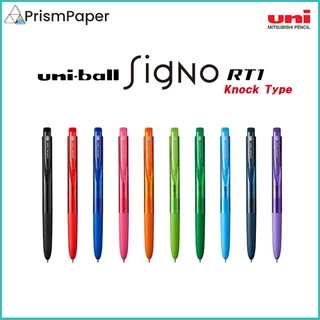 Caneta De Gel Uni-ball Signo RT1 Knock Tipo 0.28 Mm/0.38 (fabricado no Japão)