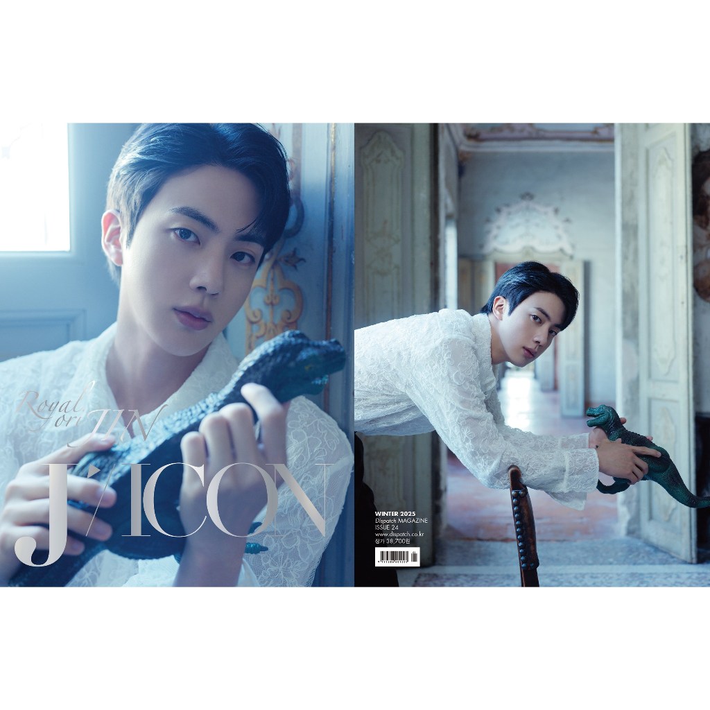 DICON VOLUME N°24 JIN BTS Jincon Dispatch PHOTOBOOK | Shopee Brasil