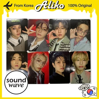 [POB ONLY] STRAY KIDS - ATE POB Photocard - SOUNDWAVE Luckydraw B (Black)