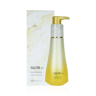 Su:m37 Losec Summa Elixir Espuma De Limpeza 200ml Hidratante Antienvelhecimento Ouro Firmador/Lifting SUM37 SUM 37