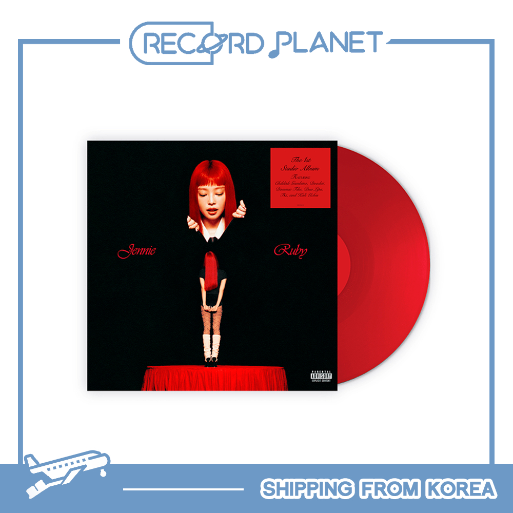 JENNIE The 1st Studio Album [Ruby Vinyl] (Unsigned) | Shopee Brasil