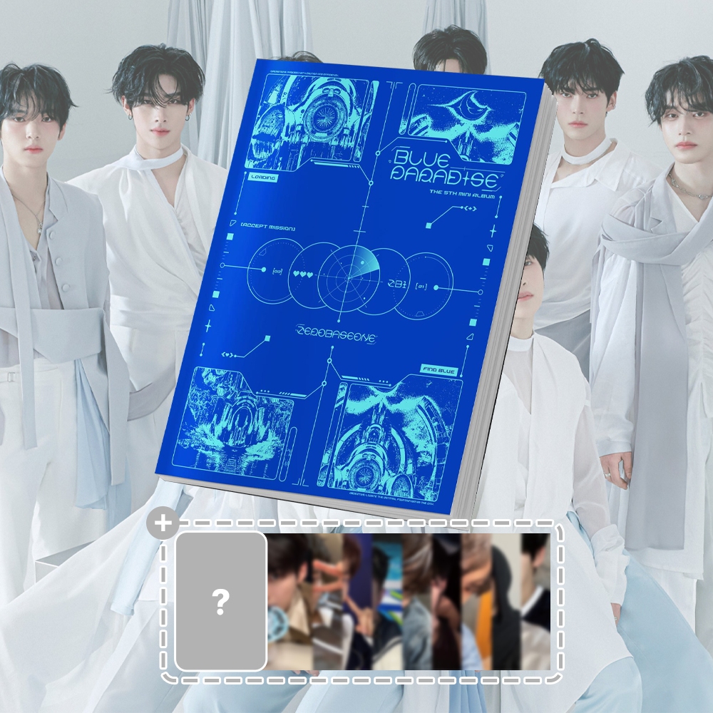 Brinde] ZEROBASEONE 5o Mini Álbum [ BLUE PARADISE ] DIGIPACK Ver