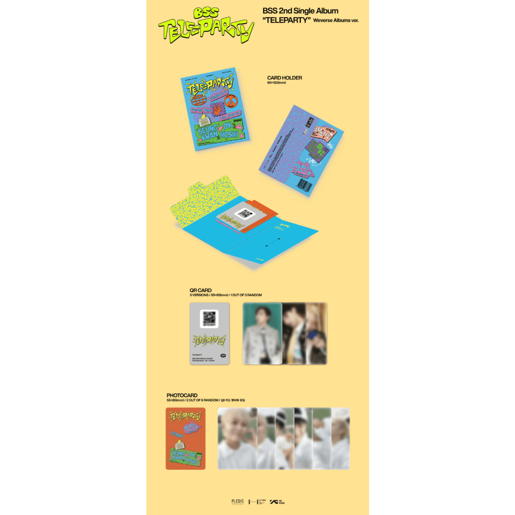 SEVENTEEN BSS 2nd Single Album 'TELEPARTY' Weverse Albums ver