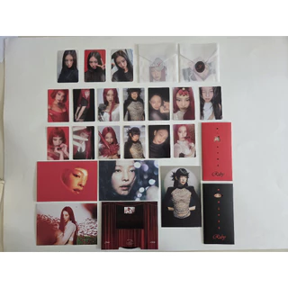 Jennie , O Primeiro Álbum Do Estúdio RUBY Makestar Part2 LuckyDraw Event Photocard KPOP