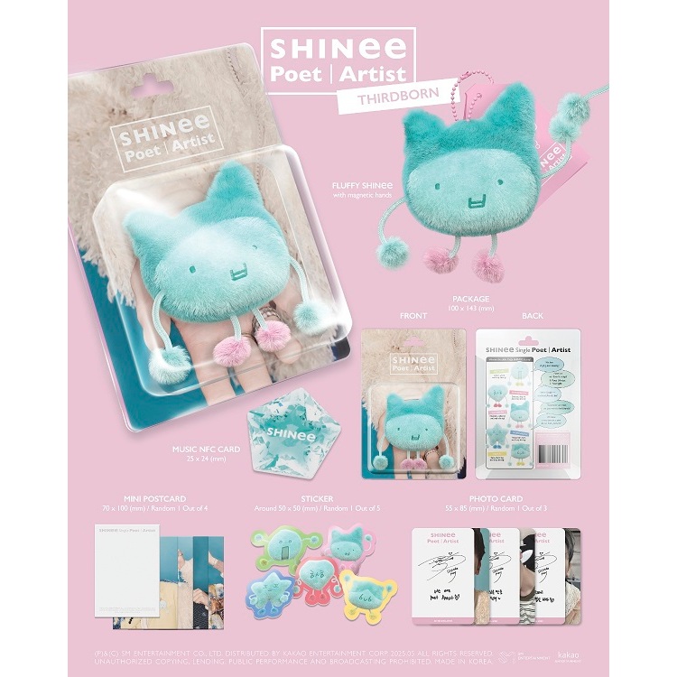 SHINee - (FLUFFY SHINee) ﻿Poet | Artist | Shopee Brasil