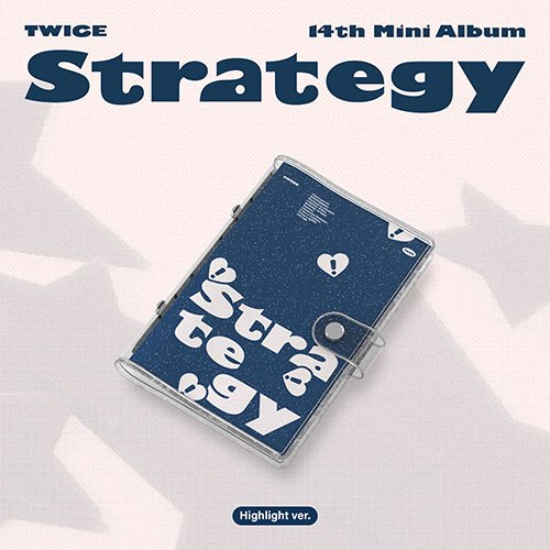 TWICE 14th Mini Album STRATEGY (Highlight ver.) | Shopee Brasil
