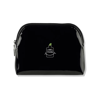 Label Young Natural Pouch Black em Oferta na Shopee