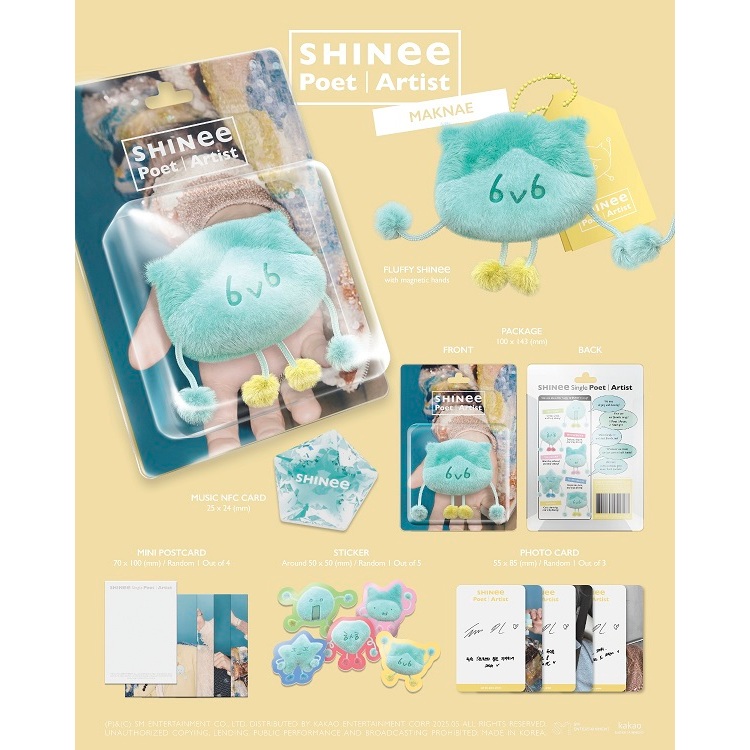 SHINee - (FLUFFY SHINee) ﻿Poet | Artist | Shopee Brasil