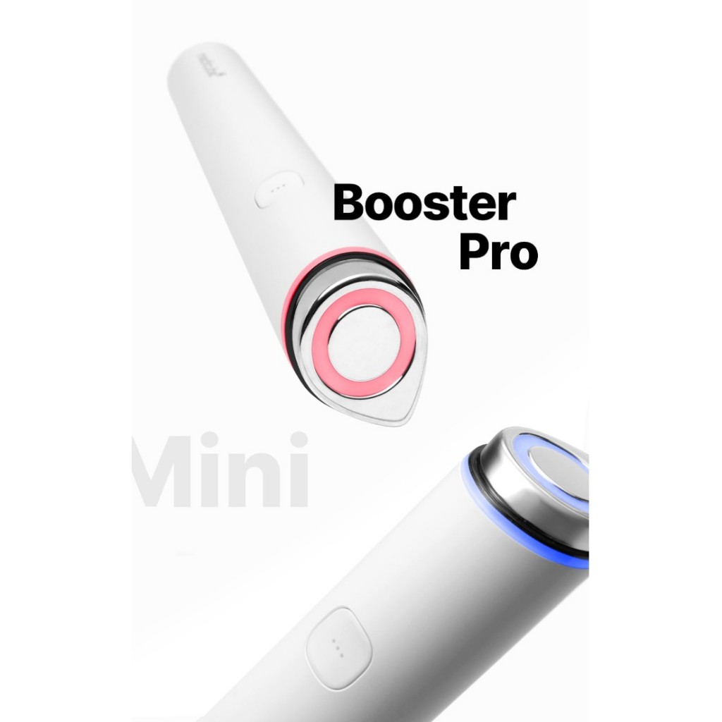 MediCube Booster Pro MINI (Branco/Rosa) Age-r + Máscara De Folha