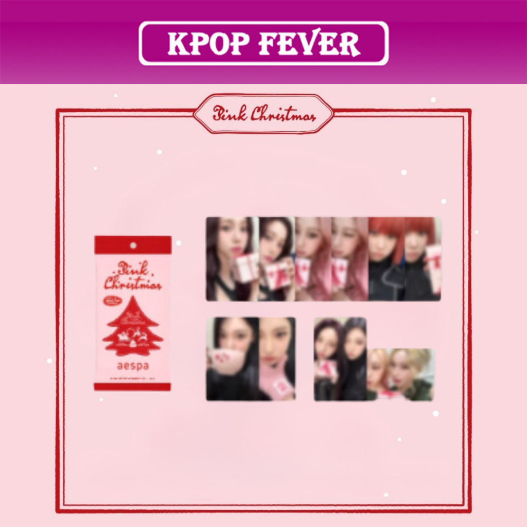 aespa - 2024 PINK CHRISTMAS MD / RANDOM PACK | Shopee Brasil