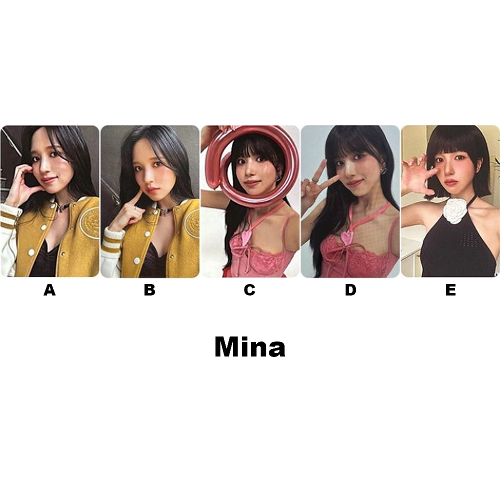 TWICE 14th Mini Album STRATEGY Album Photocard 2 (Mina, Dahyun