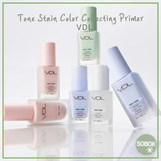 [VDL] Tone Stain Color Collecting Primer 4 13ml 30ml base De Maquiagem