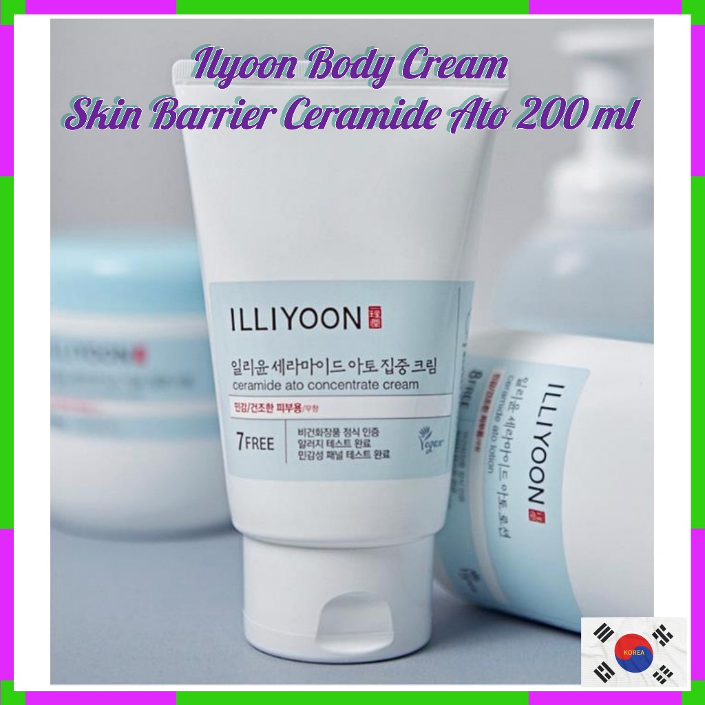 Illyoon Ceramide Ato Creme Corporal 200ml/Fortalece A Barreira Da Pele ...