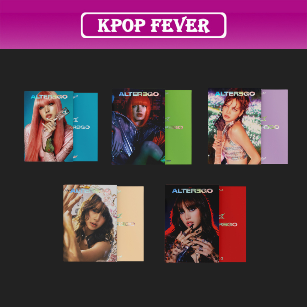 BLACKPINK LISA - [ ALTER EGO ] ALBUM PHOTOBOOK ver. | Shopee