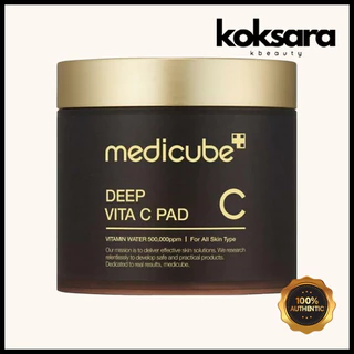 medicube deep vita c toner pad (original/refill) 70sheets