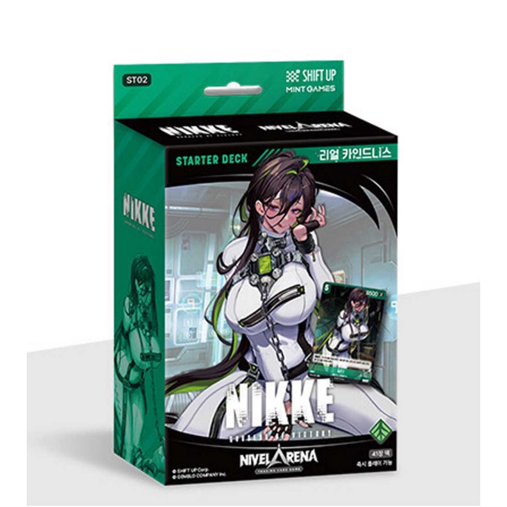 NIKKE] Nivel Arena Starter Deck Coreano Ver . Contadores vs Real