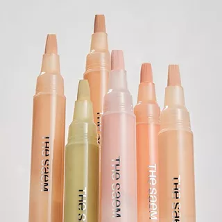 [The Saem] Caneta Corretiva Cover Perfection – Cobertura Total E Acabamento Natural (6 Cores)