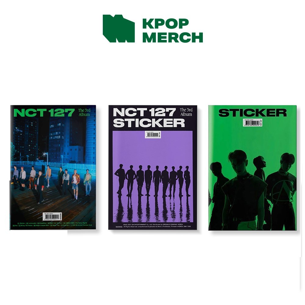 NCT 127 - The 3rd Album [ Sticker ] | Shopee Brasil