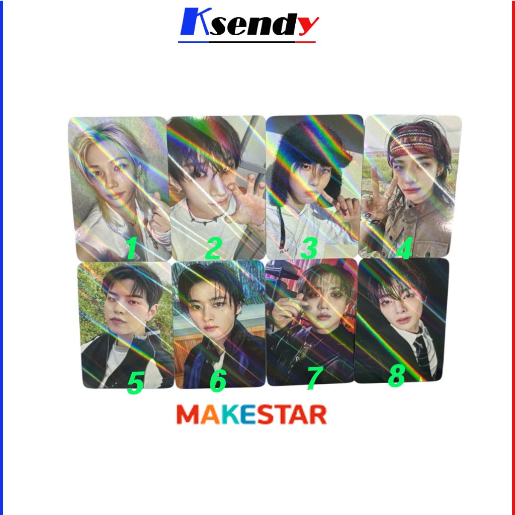 Stray Kids-Cartão De Fotos Oficial SKZHOP HIPTAP (Makstar