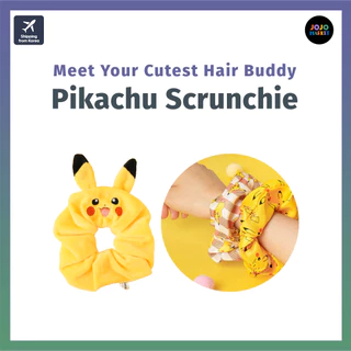 Scrunchie Pikachu / 4 Tipos / Envio Da Coreia