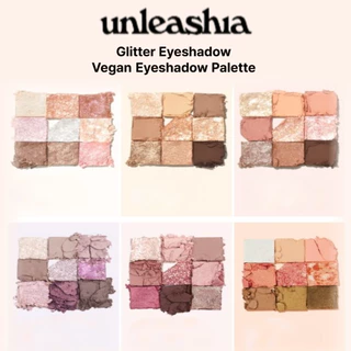 Unleashia Glitterpedia , Paleta De Glitter Sombras , Sombra Coreana Veganas , Maquiagem Sem Crueldade Brilhante Alto Pigmento