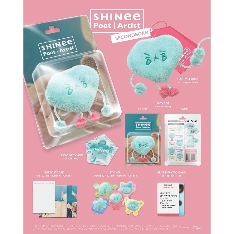 SHINee - (FLUFFY SHINee) ﻿Poet | Artist | Shopee Brasil