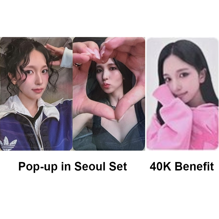 TWICE 14th Mini Album Strategy Pop-up in Seoul Photocard | Shopee