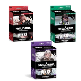 NIKKE Nivel Arena Starter Deck Coreano Ver . Contadores vs Bondade Real Helletic