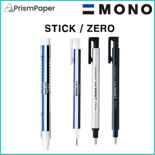 Caneta Tombow Mono Stick/Zero Eraser Com Ponta Redonda/Quadrada [Fabricada No Japão]