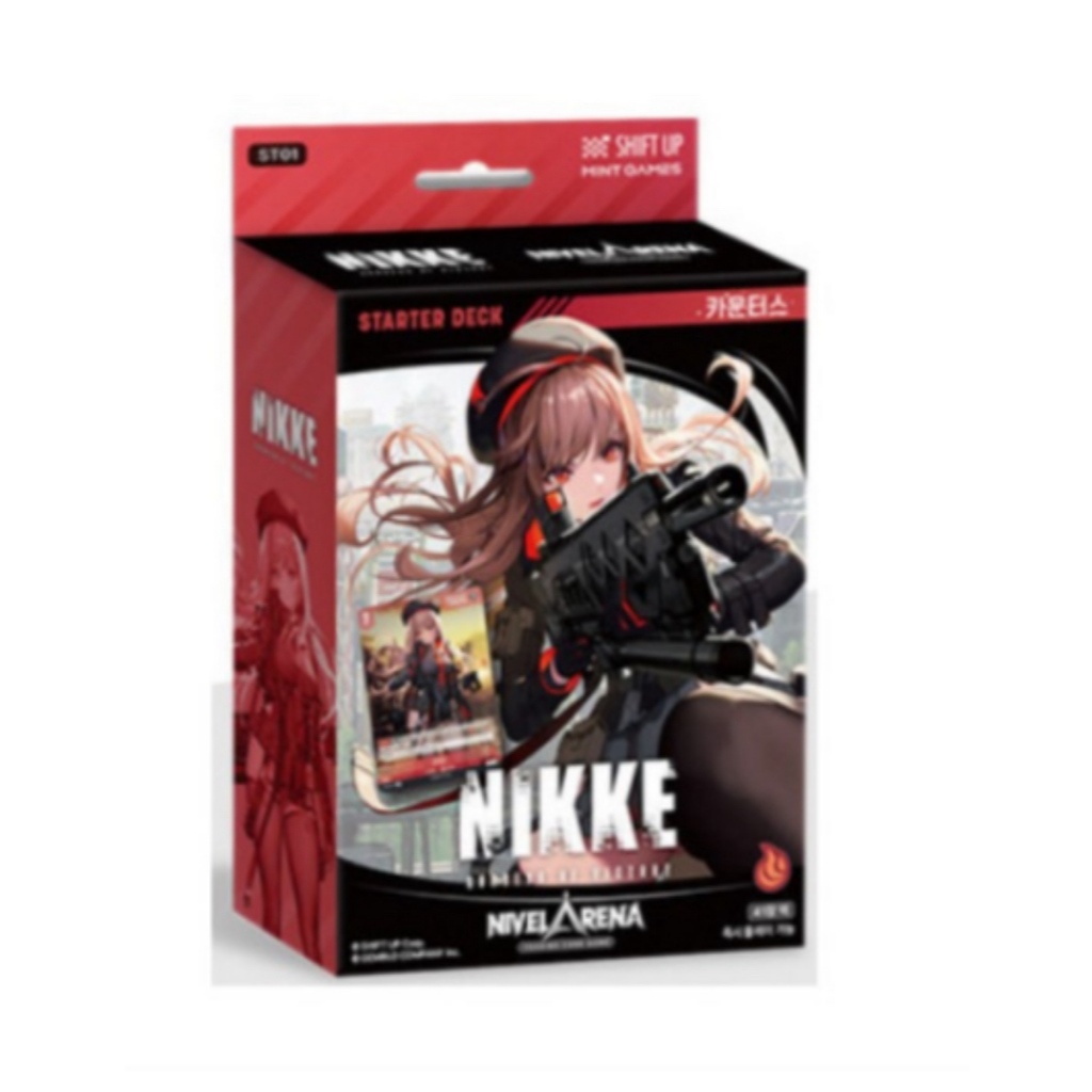 NIKKE] Nivel Arena Starter Deck Coreano Ver . Contadores vs Real