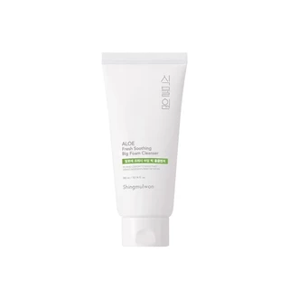shingmulwon Aloe Fresh Soothing Big Foam Cleanser 300ml em Oferta na Shopee