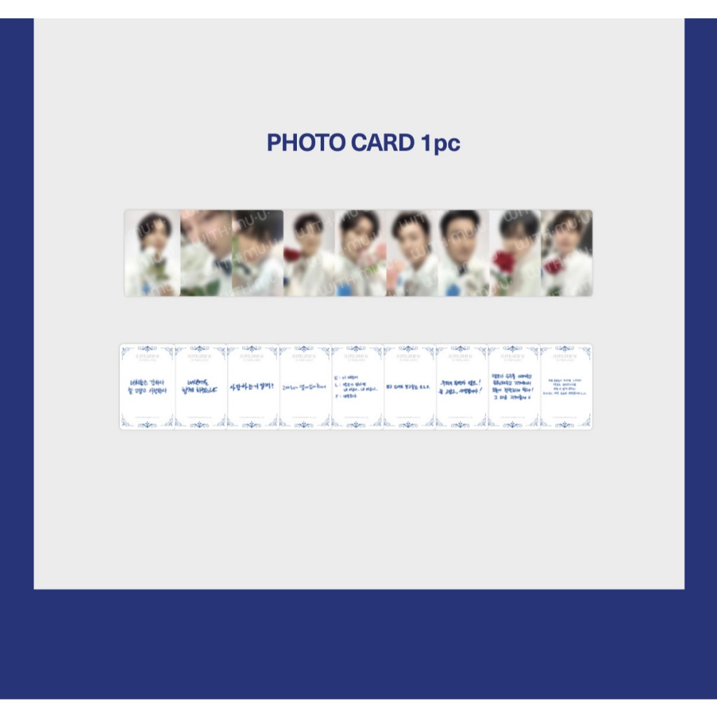 MINI BROCHURE SET) SUPER JUNIOR 20th Anniversary Tour [SUPER SHOW