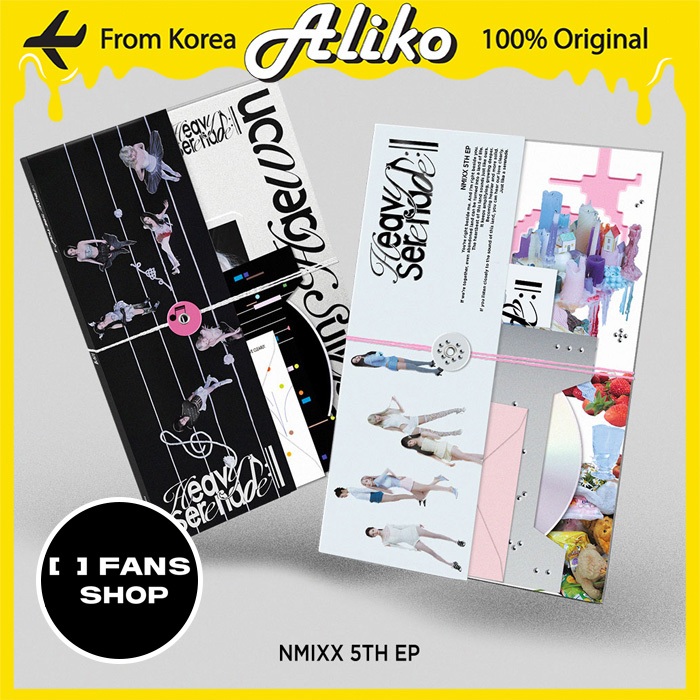 NMIXX 5th Mini Album - Heavy Serenade | Shopee Brasil