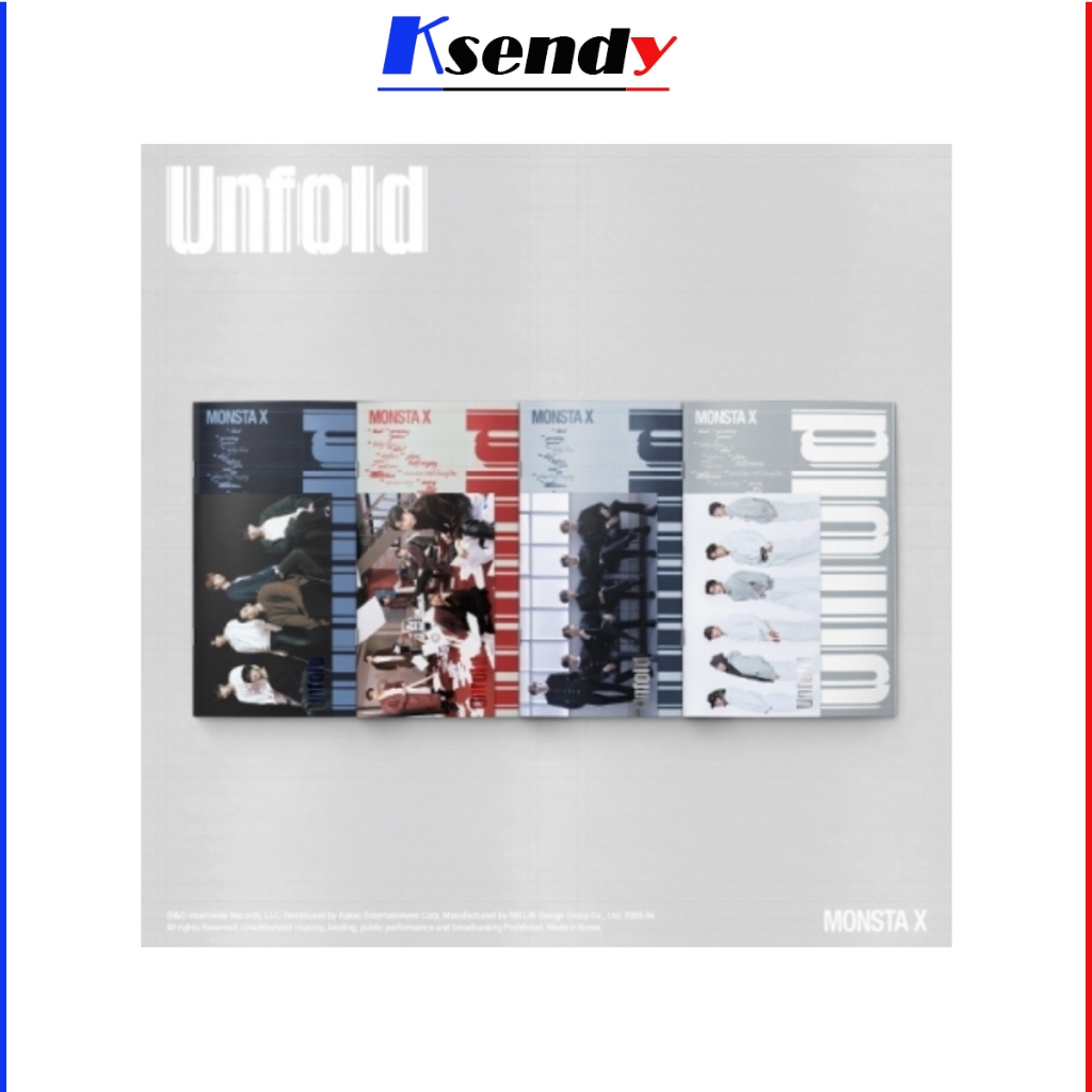 MONSTA X Album [ Unfold ] | Shopee Brasil