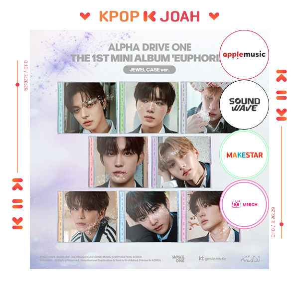 POB] ALPHA DRIVE ONE (ALD1) [EUPHORIA] 1st MINI ALBUM (JEWEL CASE