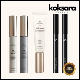 Missha Mascara No-Retouch Lash Serum/Correction Cara/3D/4D 4 Types 7g em Oferta na Shopee