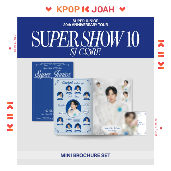 MINI BROCHURE SET) SUPER JUNIOR 20th Anniversary Tour [SUPER SHOW