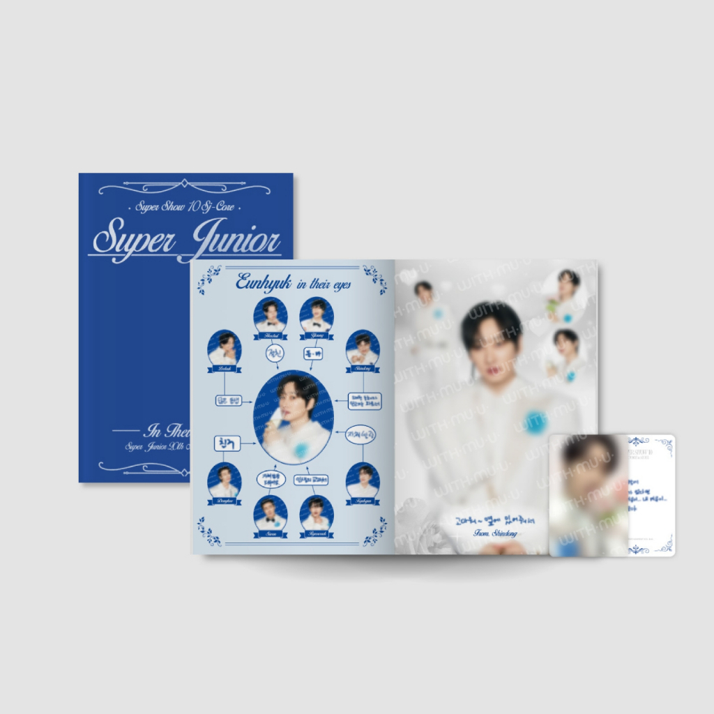 未開封 SUPERJUNIORSUPERSHOW 10！3/7トレカ9セット MINI BROCHURE SET) SUPER JUNIOR 20th Anniversary Tour [SUPER SHOW